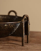 Hammered Copper & Brass Bowl, Austrian Secession Movement, 1900–1920 - Lone Fox