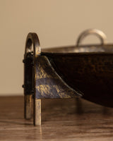 Hammered Copper & Brass Bowl, Austrian Secession Movement, 1900–1920 - Lone Fox