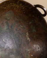 Hammered Copper & Brass Bowl, Austrian Secession Movement, 1900–1920 - Lone Fox
