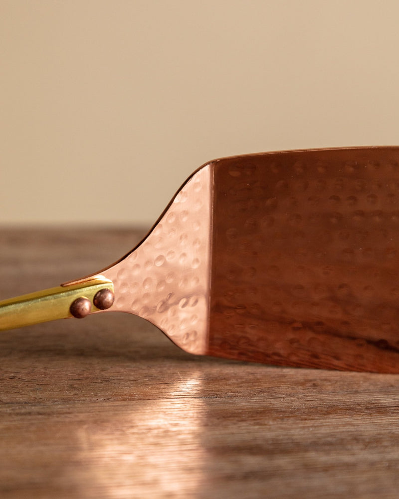 Hammered Copper & Brass Spatula – Lone Fox