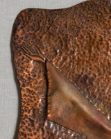 Hammered Copper Dervish Dacner Relief, European, Early 20th Century - Lone Fox