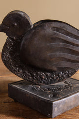 Hammered Tin Duck Candle Holder, Mexico - Lone Fox