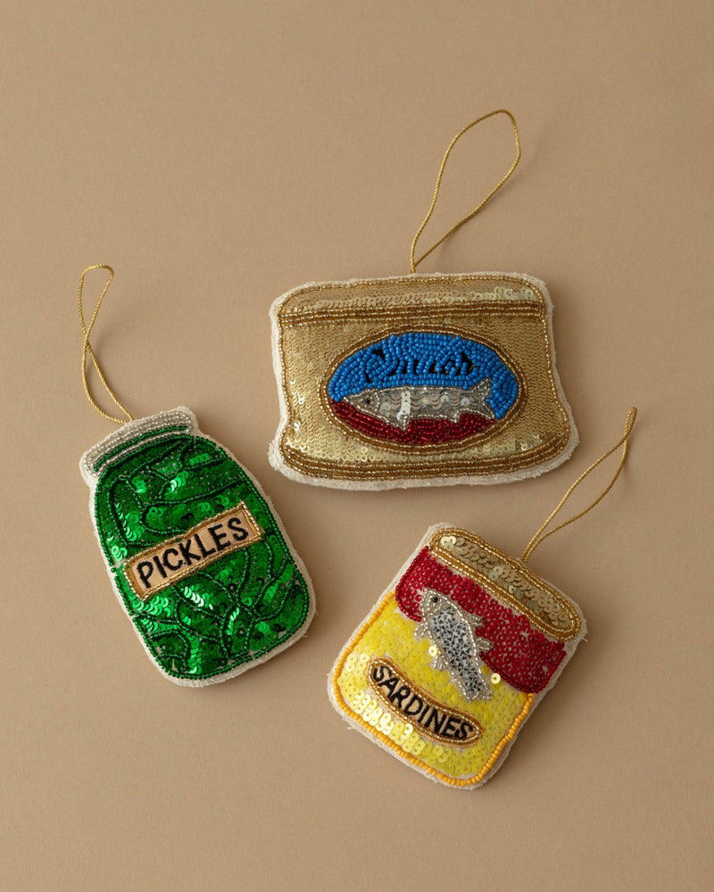 Hand Beaded Accoutrement Ornaments - Lone Fox
