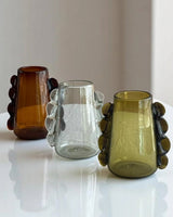 Hand Blown Clear Betta Vase - Lone Fox