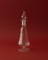 Hand Blown Glass Spiraled Decanters - Lone Fox