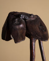 Hand Carved Lakewood Table Lamp, American, 1960s - Lone Fox