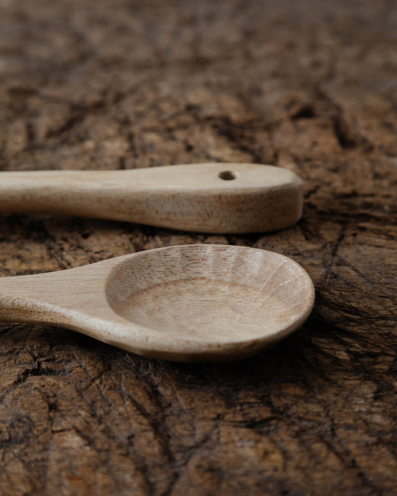 Hand - Carved Wood Spoon - Lone Fox