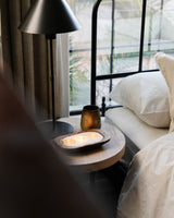 Hand Carved Wooden Candle - Lone Fox