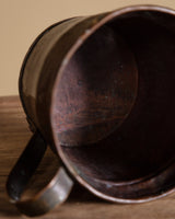 Hand Forged Copper Vessel with Handle, Europe, 19th Century - Lone Fox