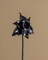 Hand Forged Iron Daffodil in Vase - Lone Fox