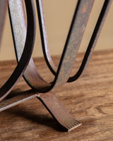 Hand-Forged Iron Magazine Rack, Netherlands, 1950s - Lone Fox