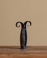 Hand Forged Iron Pod Vase - Lone Fox