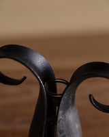 Hand Forged Iron Pod Vase - Lone Fox