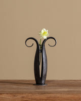 Hand Forged Iron Pod Vase - Lone Fox