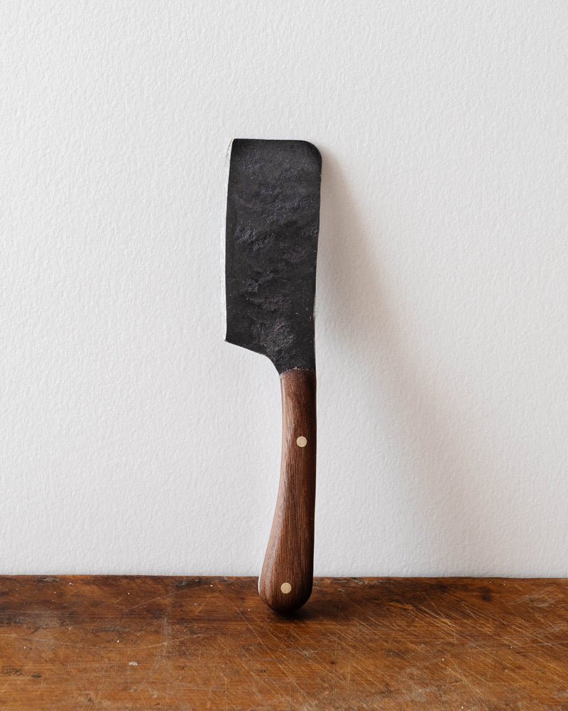 Hand Forged Walnut / Maple Spreader - Lone Fox