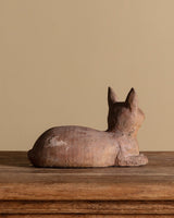 Hand Formed Terracotta Cat Sculpture, Mexico, 1960's - Lone Fox