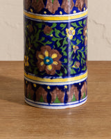Hand Painted Ceramic Floral Vase - Lone Fox