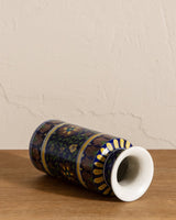 Hand Painted Ceramic Floral Vase - Lone Fox