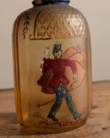 Hand Painted Glass Jug - Lone Fox