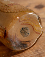 Hand Painted Glass Jug - Lone Fox