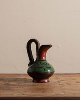 Hand Painted Terracotta Pitcher, Spain - Lone Fox