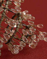 Handcrafted Glass & Brass Chandelier Ornament - Lone Fox