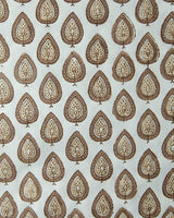 Handmade Block Print Gift Wrapping Paper - Lone Fox