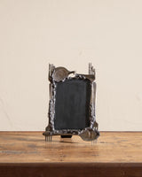 Handmade Brutalist Fork + Spoon Metal Picture Frame - Lone Fox