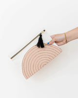 Handmade Eclipse Pouch Clutch - Lone Fox