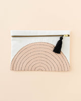 Handmade Eclipse Pouch Clutch - Lone Fox