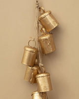 Handmade Hanging Metal Bells on Jute - Lone Fox