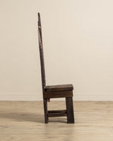 Handmade Rustic Wood Accent Chair #1 - Lone Fox