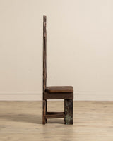 Handmade Rustic Wood Accent Chair #3 - Lone Fox