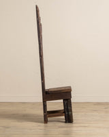 Handmade Rustic Wood Accent Chair #4 - Lone Fox