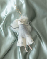 Handmade Wool Felt Ballerina Mouse Ornaments - Lone Fox