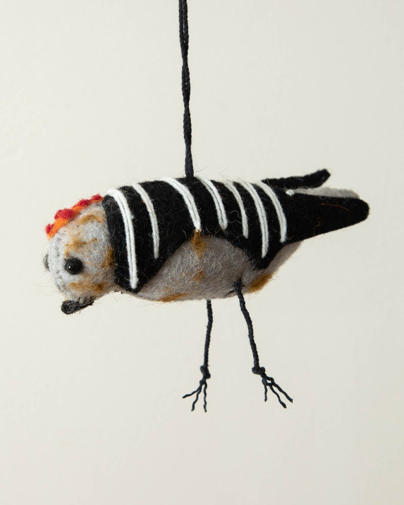 Handmade Wool Felt Bird Ornaments - Lone Fox