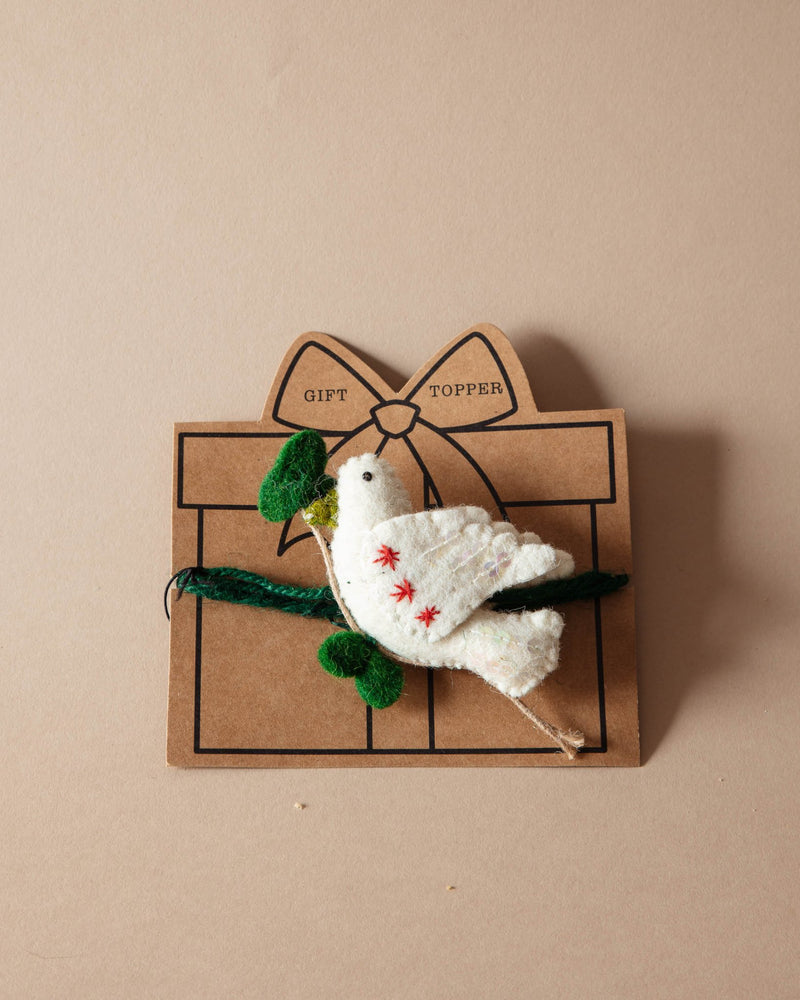 Handmade Wool Felt Gift Topper (8 Styles) - Lone Fox