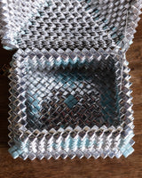 Handwoven Gum Wrapper Lidded Box, American, Mid-20th Century - Lone Fox
