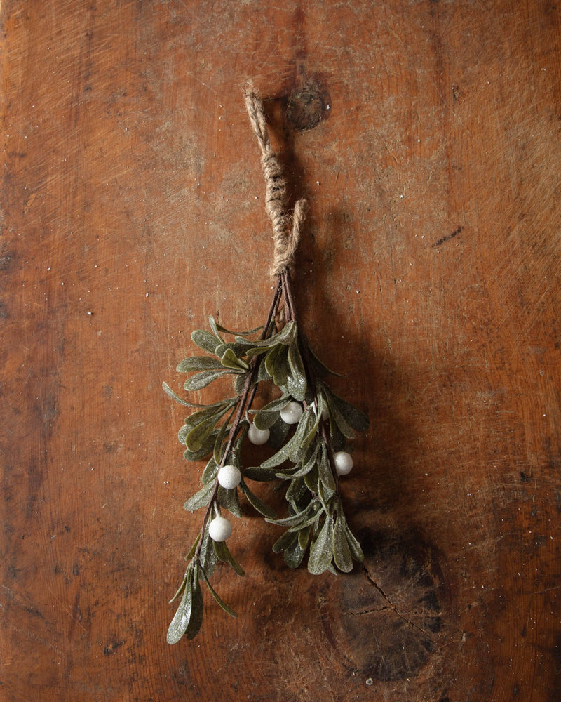 Hanging Faux Evergreen Bunch - Lone Fox