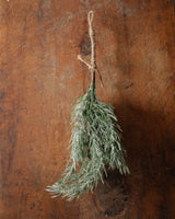 Hanging Faux Evergreen Bunch - Lone Fox