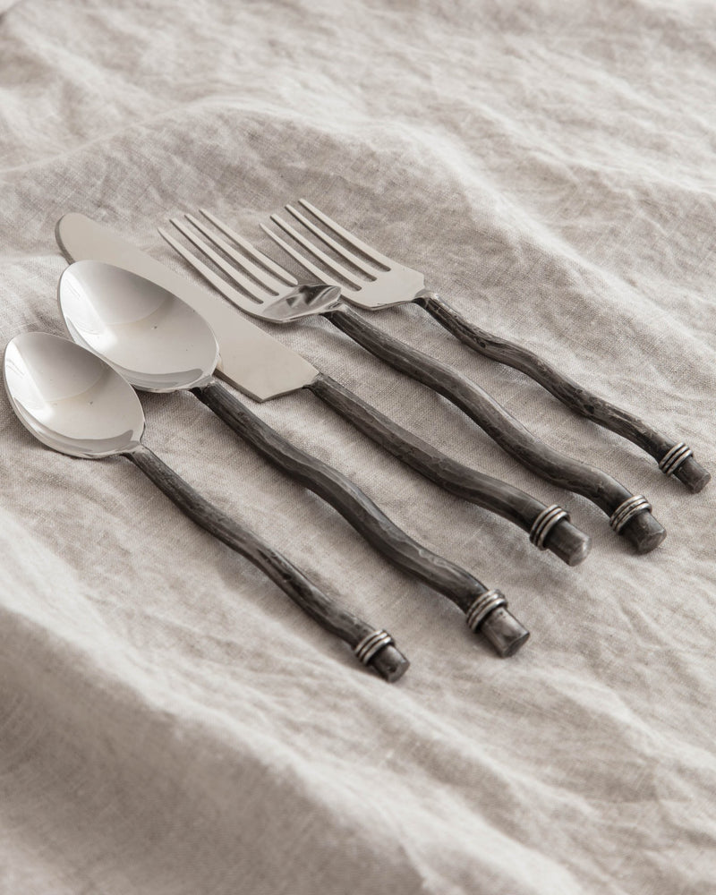 Hansel Antiqued Flatware Set - Lone Fox