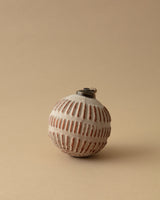 Hansen Embossed Glass Ball Ornaments - Lone Fox