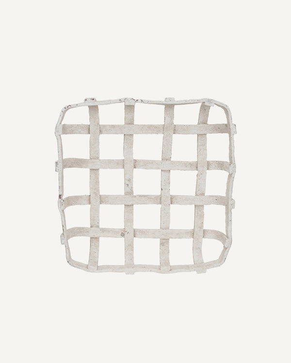 Hatched Organic Woven Tray - Lone Fox