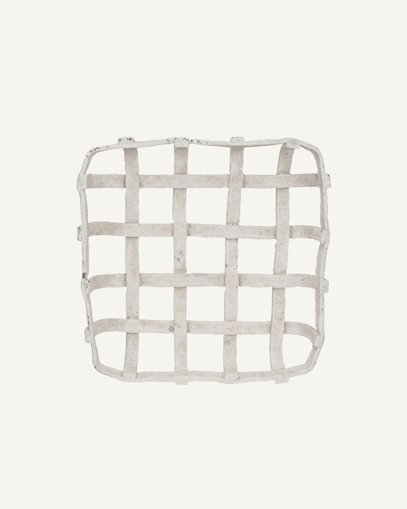 Hatched Organic Woven Tray - Lone Fox