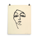 "Head of a Woman" Art Print - Lone Fox