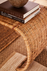 Healdsburg Wicker Side Table - Lone Fox
