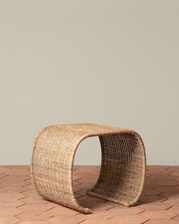 Healdsburg Wicker Side Table - Lone Fox