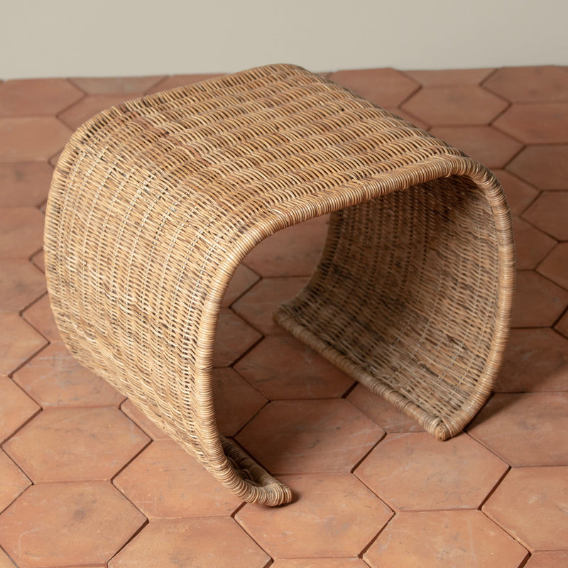 Healdsburg Wicker Side Table - Lone Fox