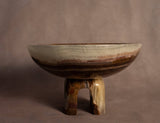 Heirloom Raised Arched Bowl - Onyx - Lone Fox