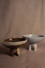 Heirloom Raised Arched Bowl - Onyx - Lone Fox